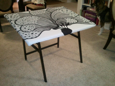 Transformed to a computer desk