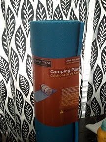 Camping padding