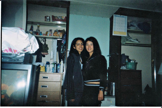 Ruth and I in college