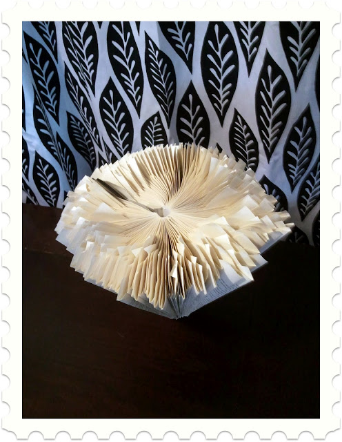 Book folding example book folding, art, book tutorial,