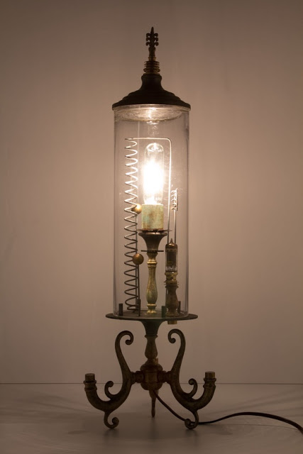 Anthropologie Steampunk lamp