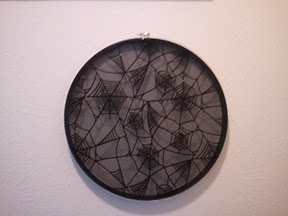 Halloween Embroidery hoops