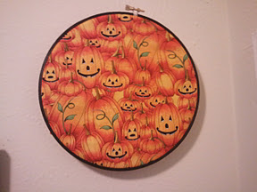 Halloween Embroidery hoop