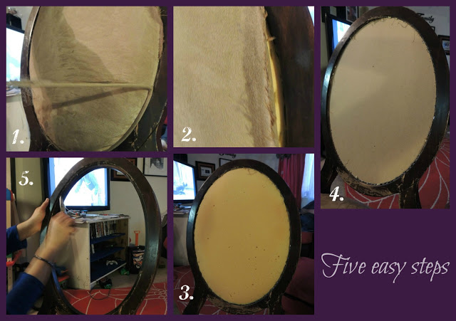 reupholstering, chair, DIY, craft, makeover, chair repair, staining, staples, foam