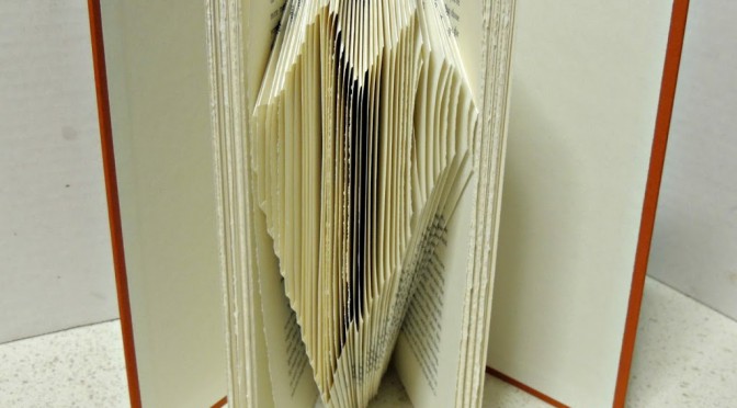 Heart-book-folding-art