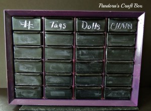 tool box, tool chest, makeover, diy, krylon, spray paint, purple, metal took chest, rust, chalkboard paint, flea market