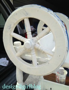 serving cart, DIY painting rolling serving cart, serving cart with wheels, outside rolling cart