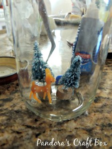 Christmas, Christmas ornament, Holiday crafts, recycled, recycled baby food jar, ornaments, mason jar ornament, 