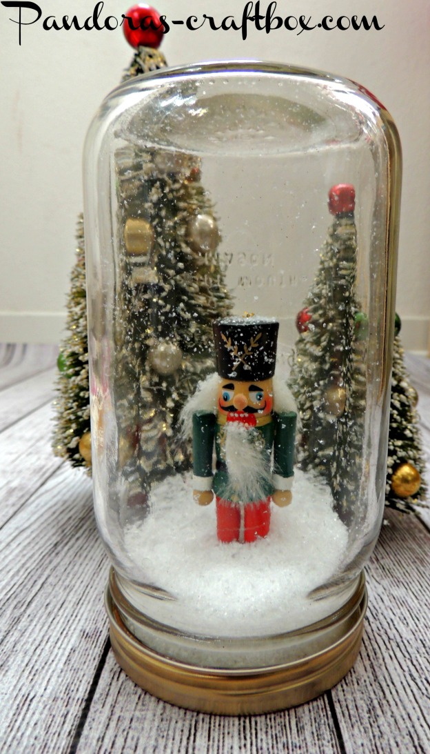 Mason jar, christmas mason jar, mason jar nutcraker, tutorial, diy,